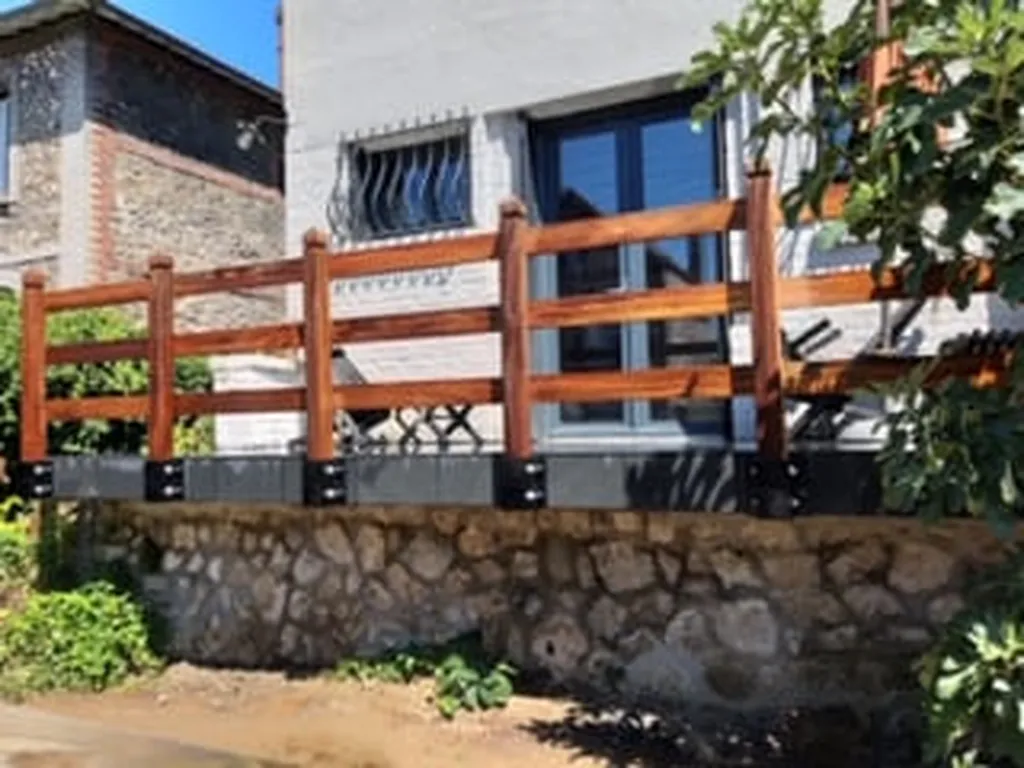 Installation de Garde corps en aluminium thermolaqué, Balustrades de sécurité et Aménagements de terrasses à Épaignes dans l'Eure 27 et ses communes proches du Lieuvin