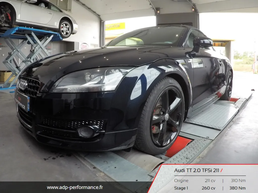 Reprogrammation moteur Cannes Audi TT 8J ADP Performance