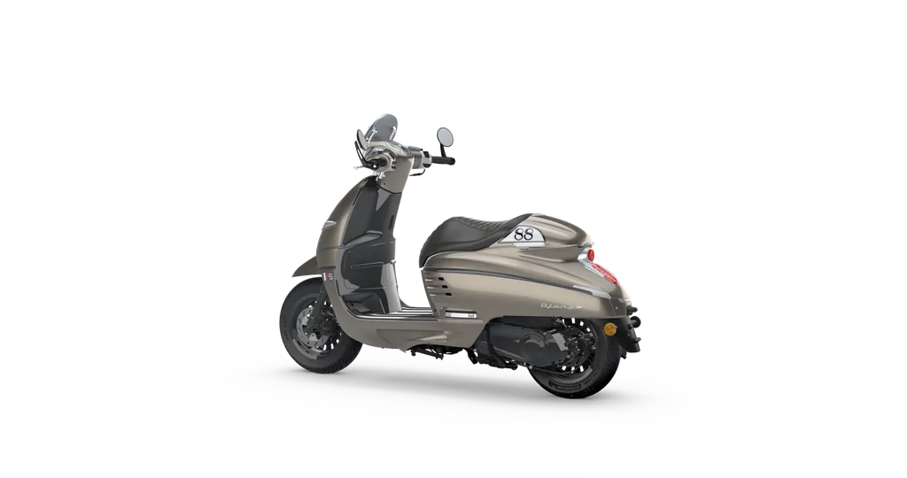 SCOOTER NEUF PEUGEOT DJANGO CLASSIC 125 CAFE RACER A SANARY SUR MER