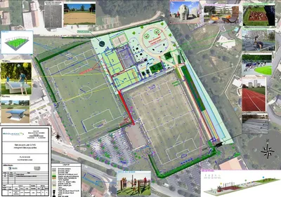 Aménagement plaine de jeux et plaine des sports Boulazac