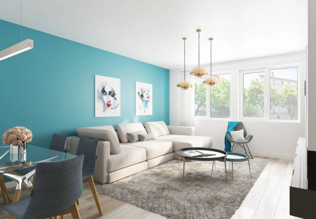Appartement T3 sous Loi Pinel Rénové proche de la Croix Rousse à Eugène Pons Lyon 4