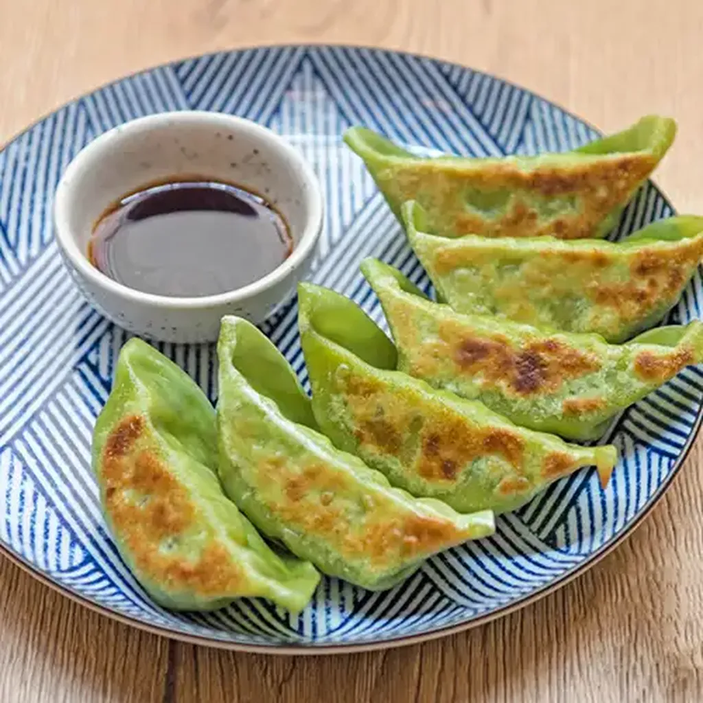 Gyozas poulet légumes : raviolis japonais du Food truck Chifoumi autour d'Aix-en-Provence