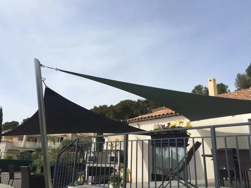 Voile d'ombrage Sanary sur mer 