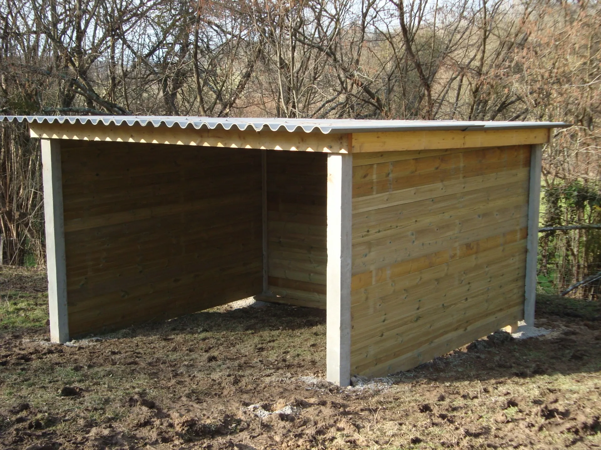 Réalisation d'abri pour chevaux dans le Calvados 14
