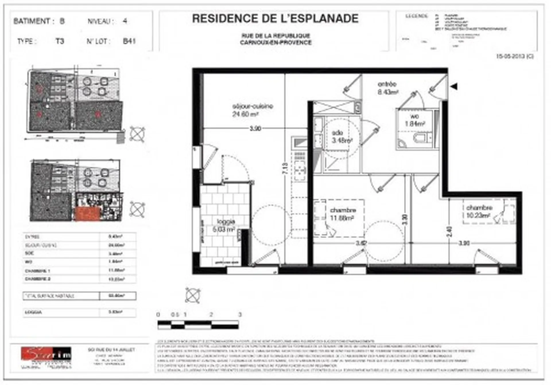 a vendre appartement carnoux