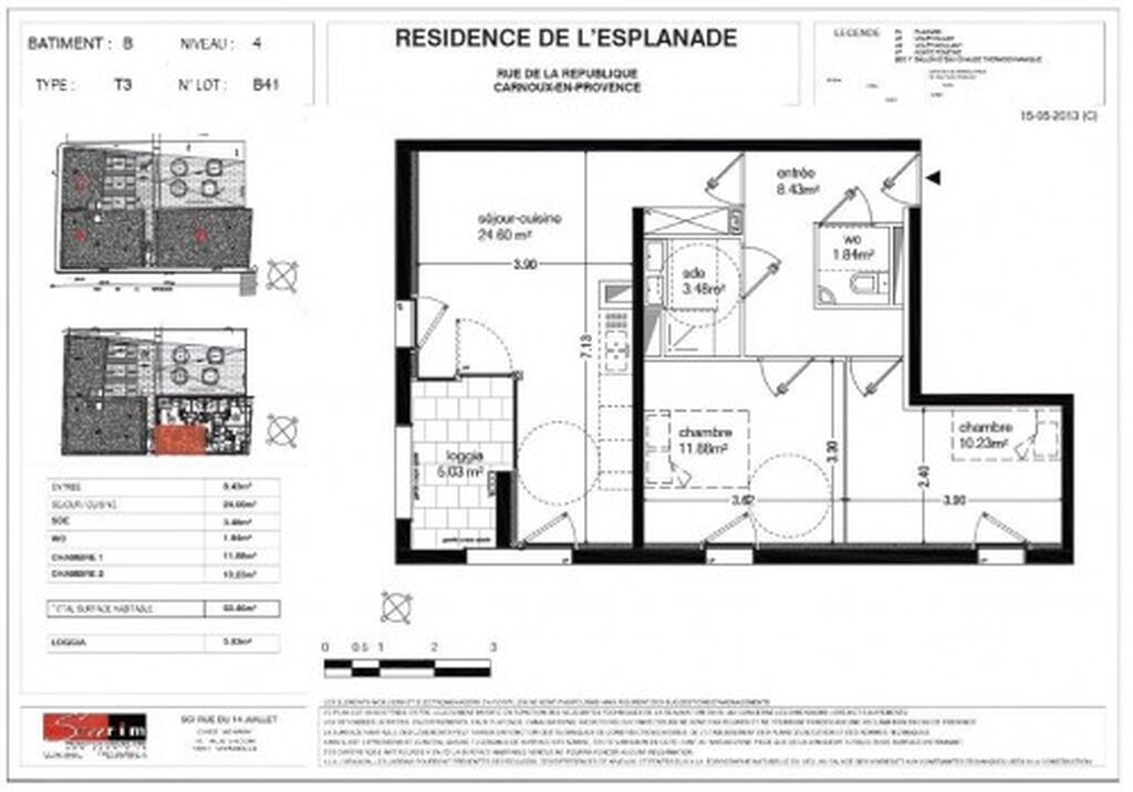 a vendre appartement carnoux