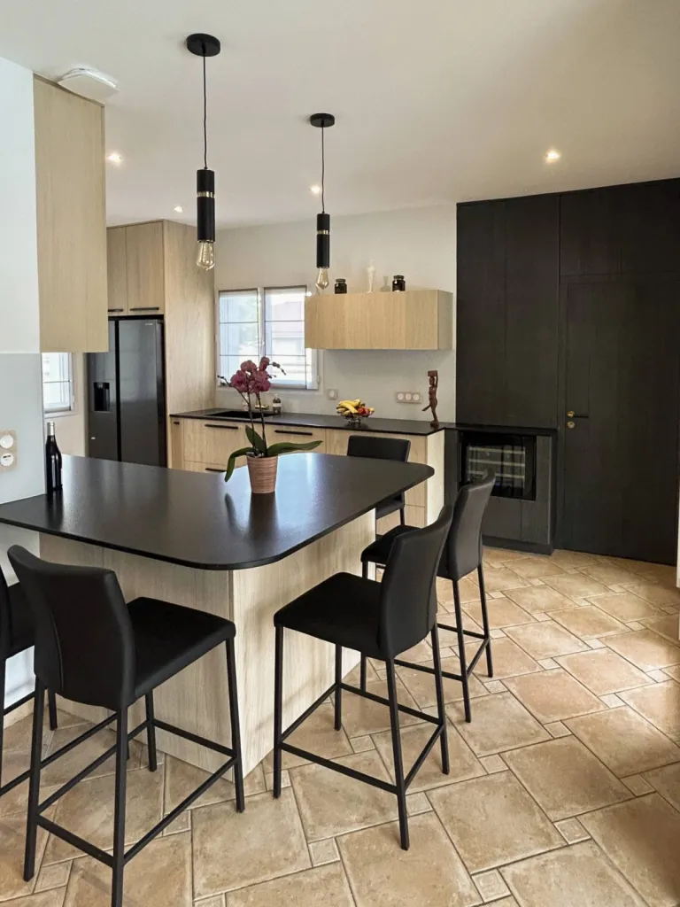 Fabrication d'une cuisine à coté de Lyon