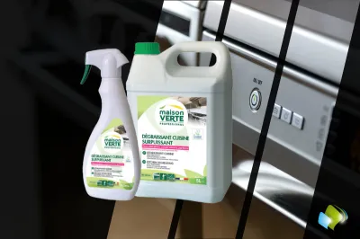 Dégraissant cuisine surpuissant maison verte