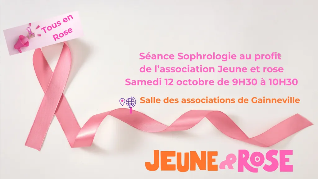 Seance sophrologie Le Havre au profit de l'association Jeune et Rose