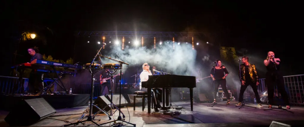 concert Gilbert Montagné Cassis été 2017 regie technique Techni Scene