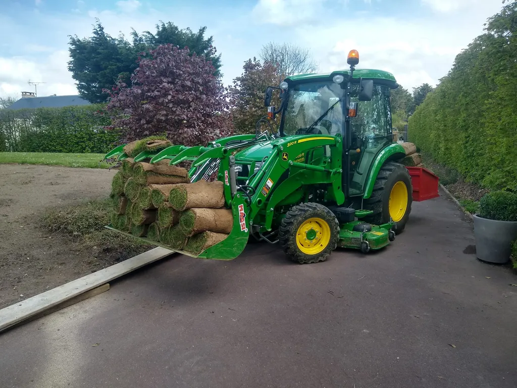 Pose de gazon de placage à Beaurepaire (76280)