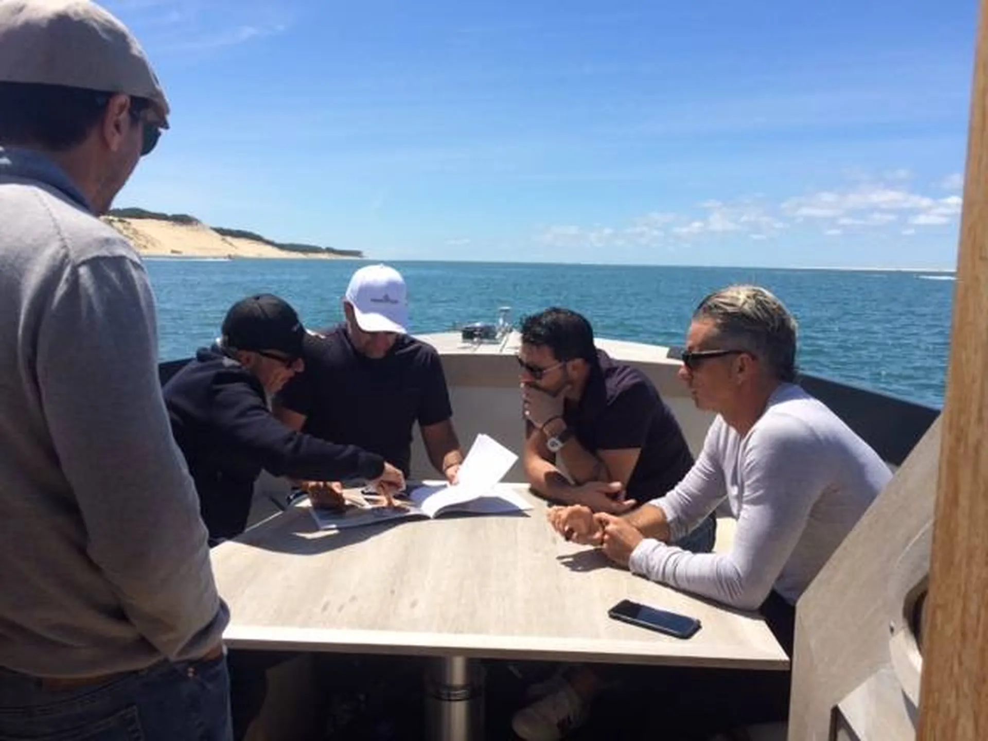 Création d'un séminaire unique en bateau, sur le bassin d'Arcachon