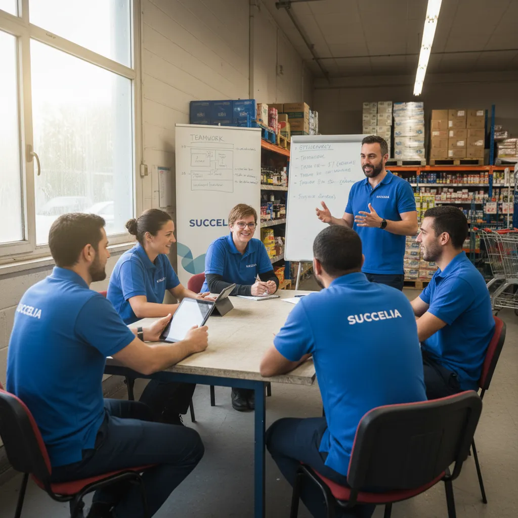 Coaching d’équipe pour magasins de grande distribution à Beauvoir-sur-Mer et ses alentours, près de Challans (Vendée) et Machecoul (Loire-Atlantique) – SUCCELIA