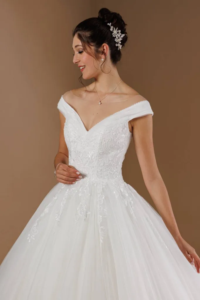 Robe de mariée volumineuse proche du Vaucluse
