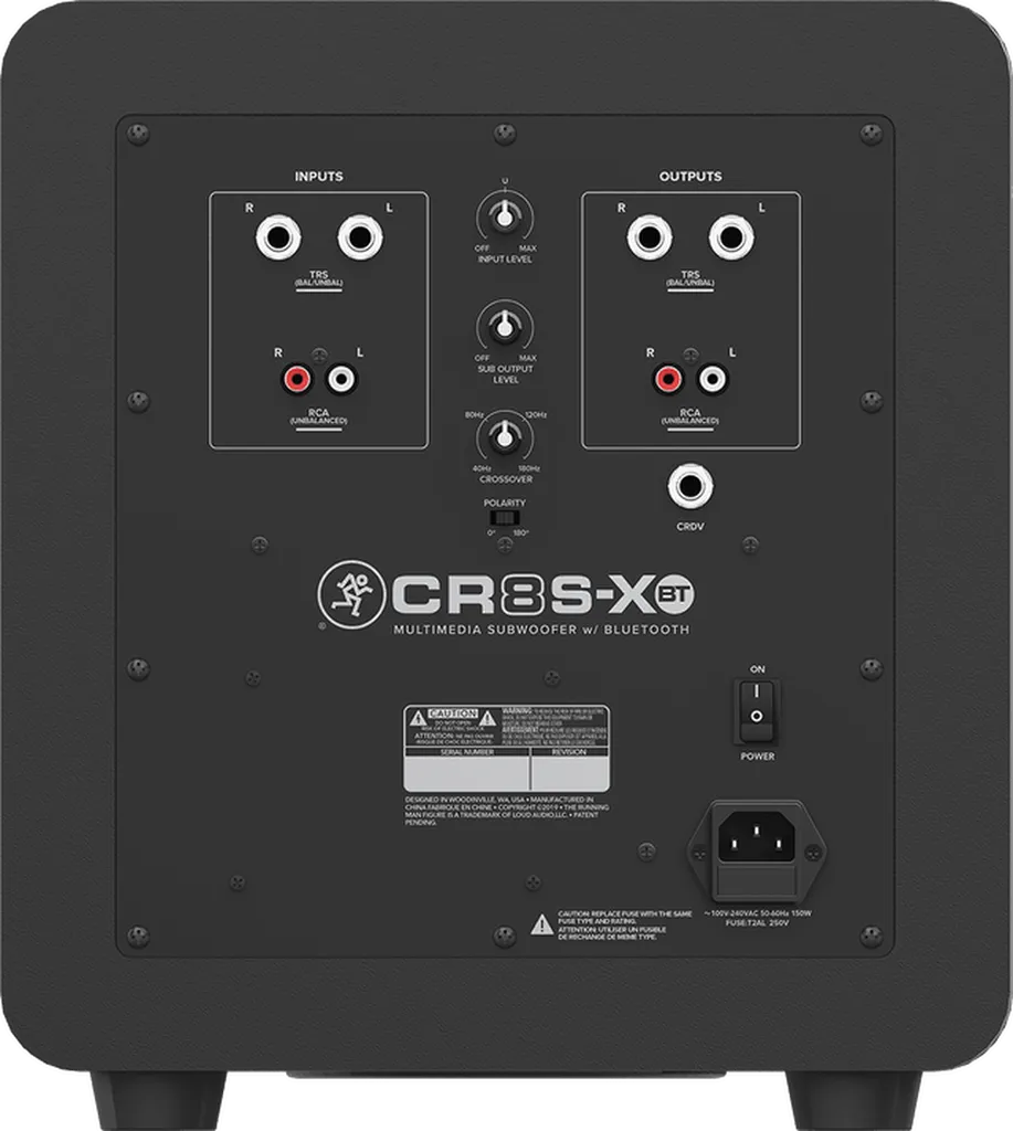 MACKIE CR8SBT - Caisson de basses de monitoring actif de  200W en 8