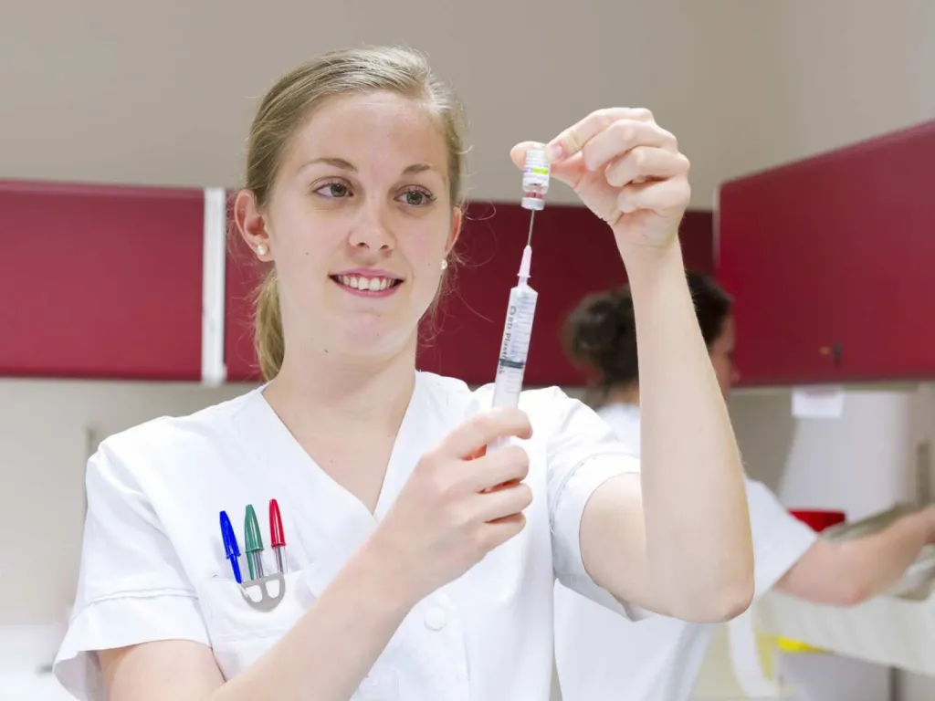 reportage photo santé portrait d'une infirmière