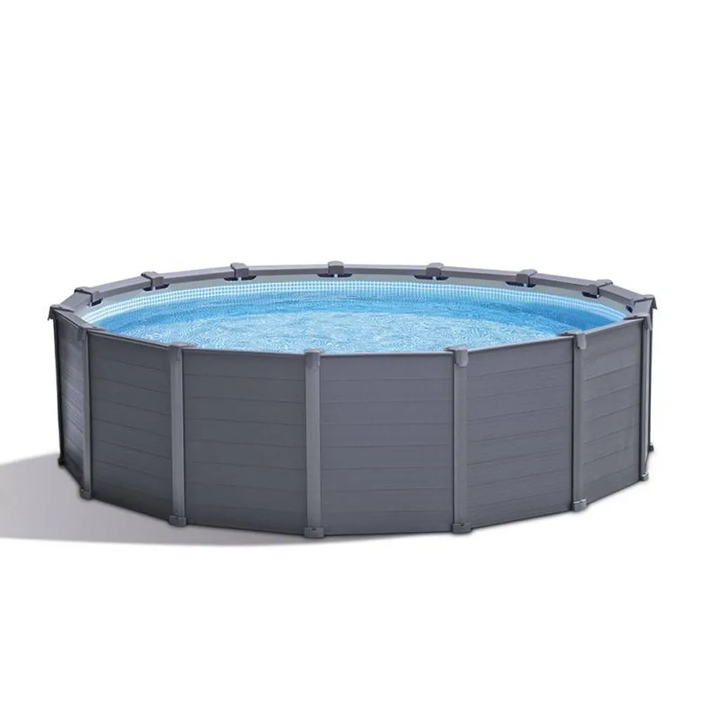 INTEX Graphite Ronde chez Aquarev'Piscines à Ginasservis dans le 83