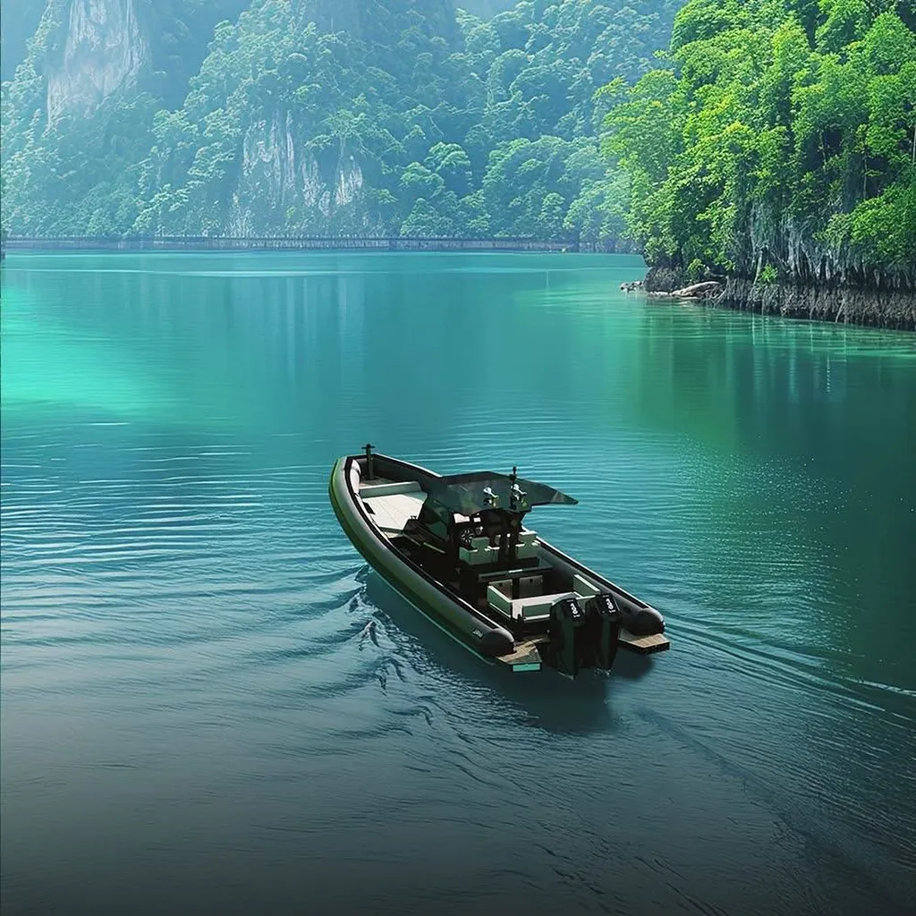 Acheter un semi rigide Sea Water neuf chez Meca Nautique distributeur officiel à Arzal dans le sud du Morbihan