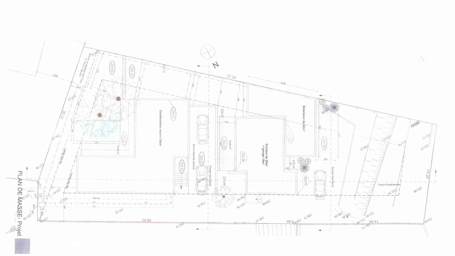 terrain à bâtir carnoux