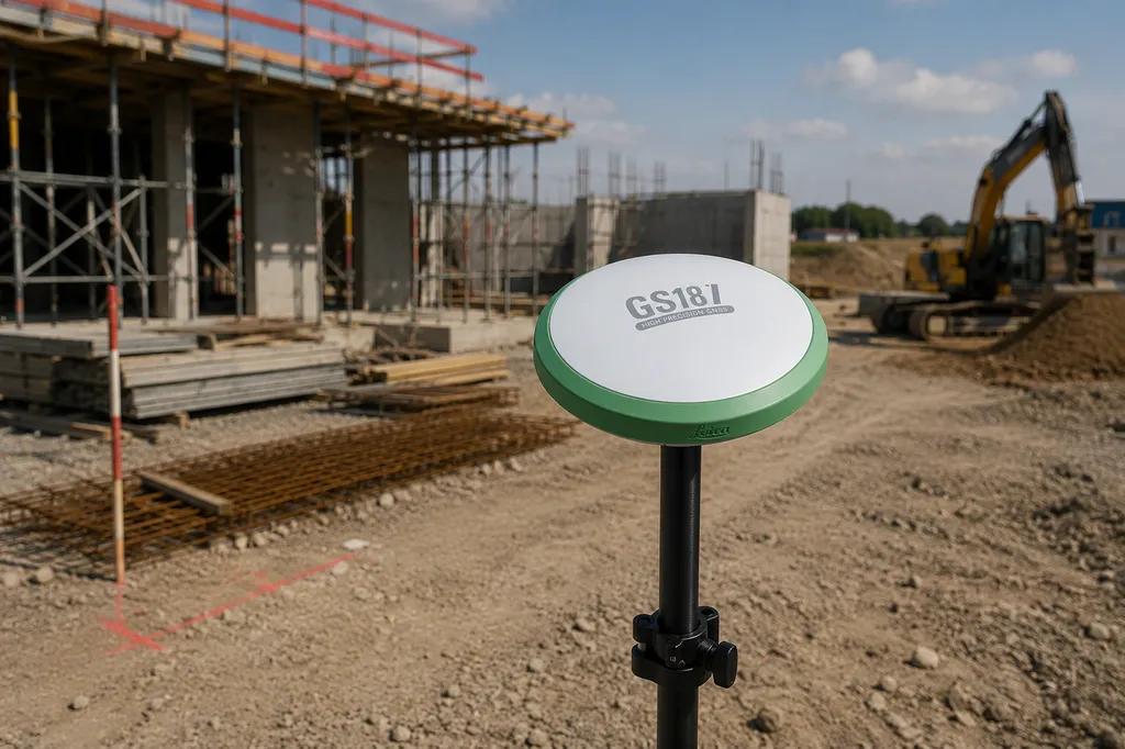 Canne GPS Leica RTK