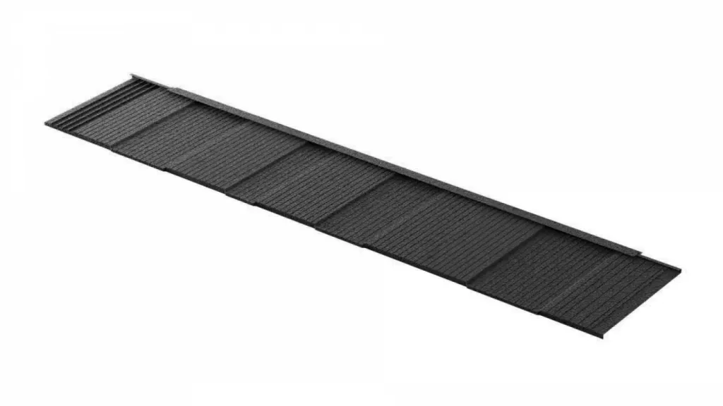 Ardoise métallique METROTILE SLIDE couleur COAL BLACK