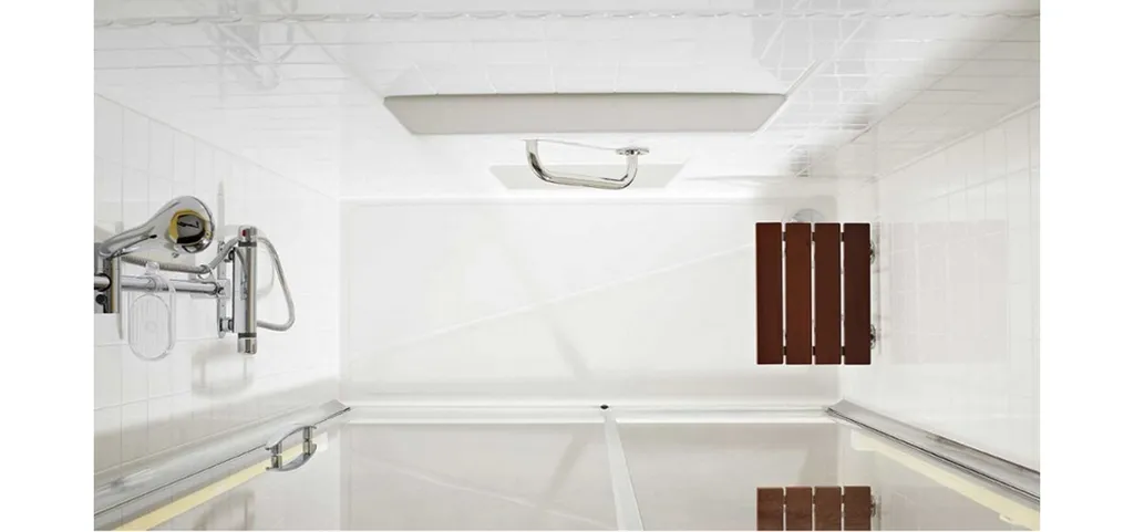 doucha à l'italienne personne agée alsace installateur