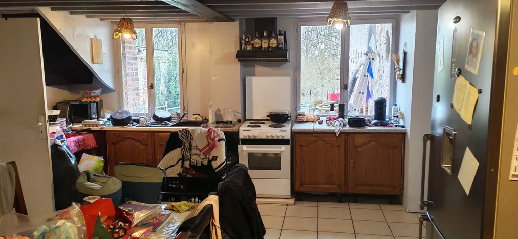 A vendre maison de 217 m² édifiée sur 1700 m² de terrain sur la commune de ORIVAL 76500