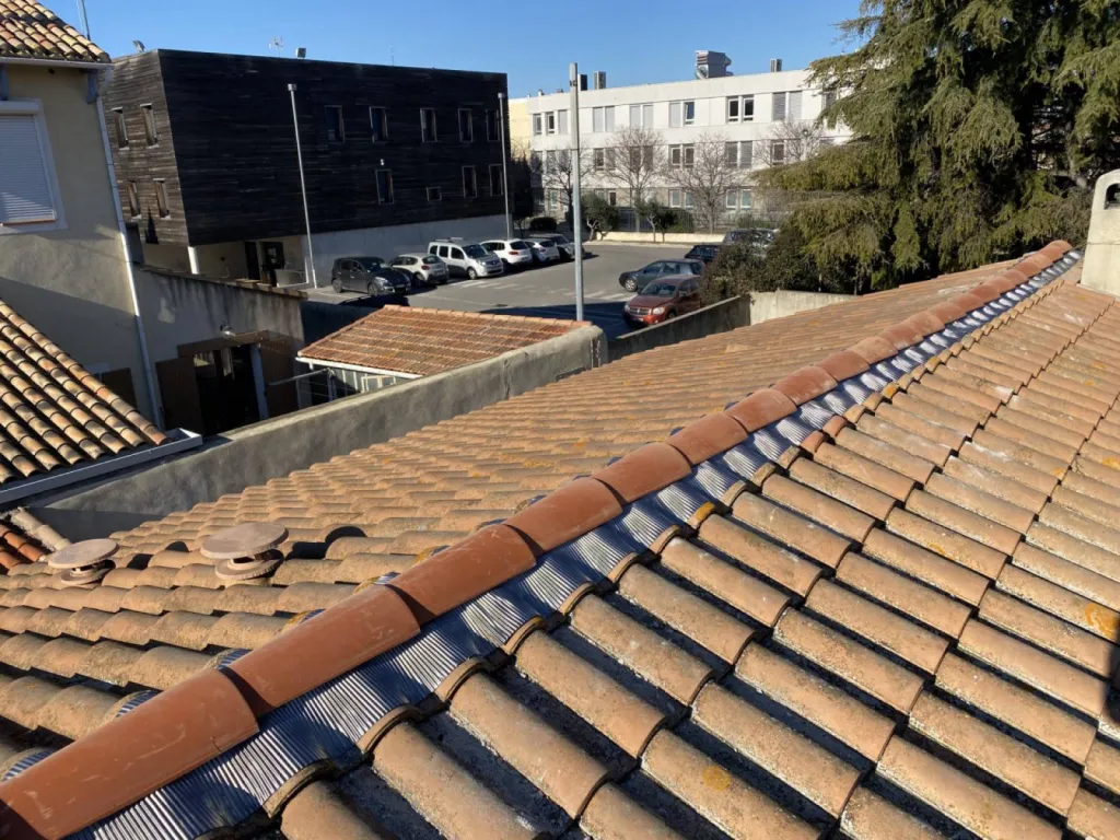 faitage closoir zinc plomb fini sur martigues