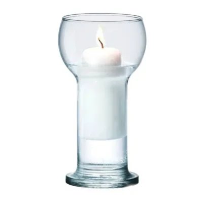 PHOTOPHORE EN VERRE MODERNE POUR MARIAGE