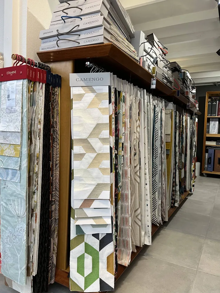 Show room de tissus et voilage en Rhône Alpes