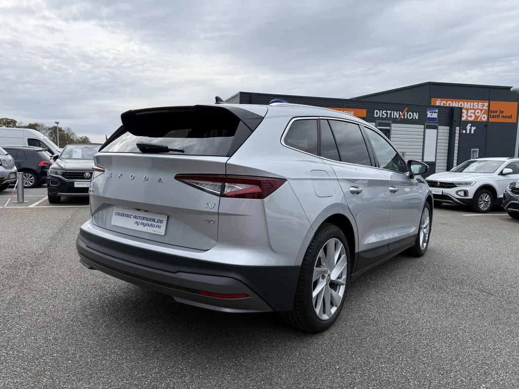 Achat Skoda Enyaq occasion proche Le Havre : SUV électrique iV 80 disponible chez Caudebec Automobiles Normandie