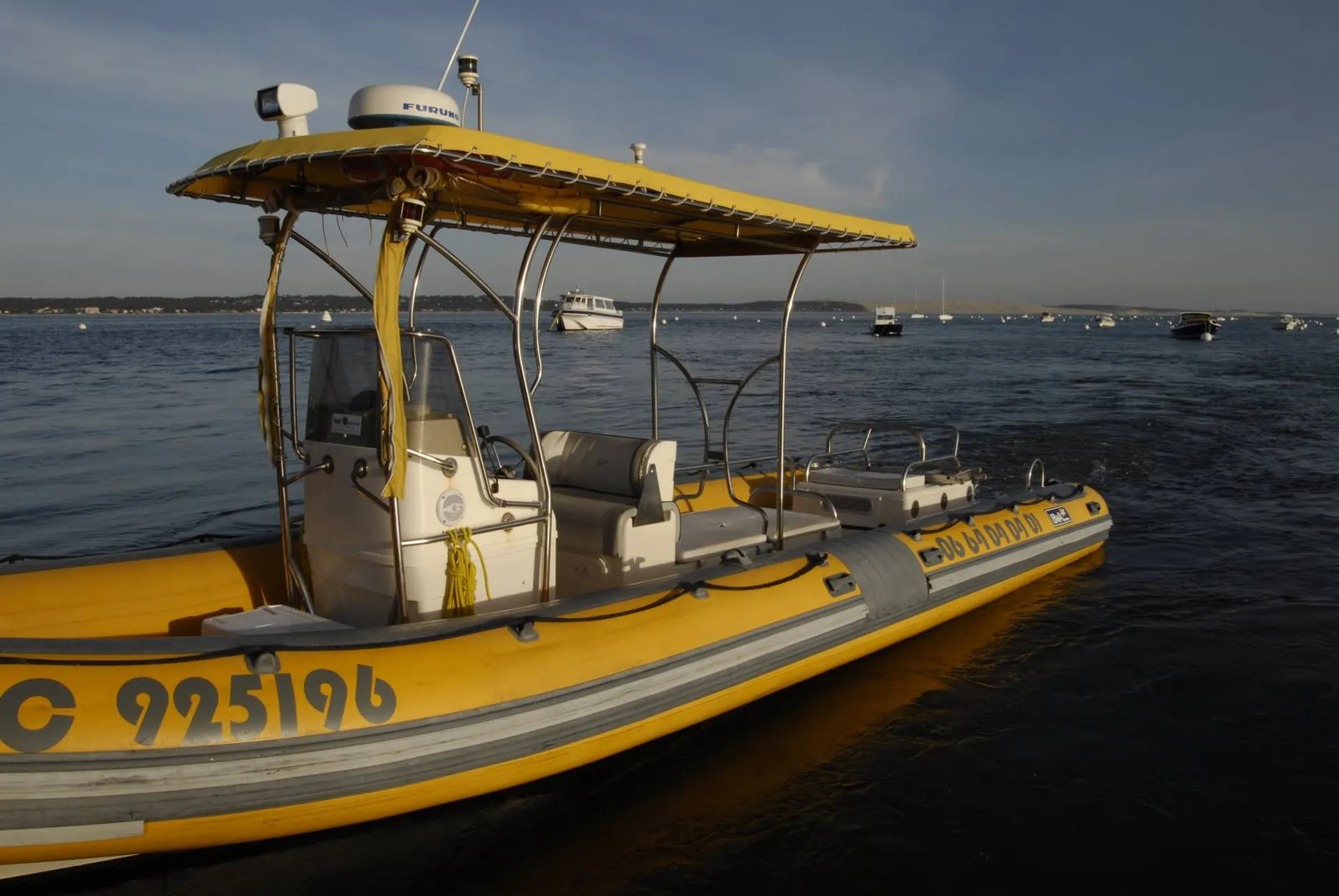 Bateau taxi 24h24 au Cap Ferret