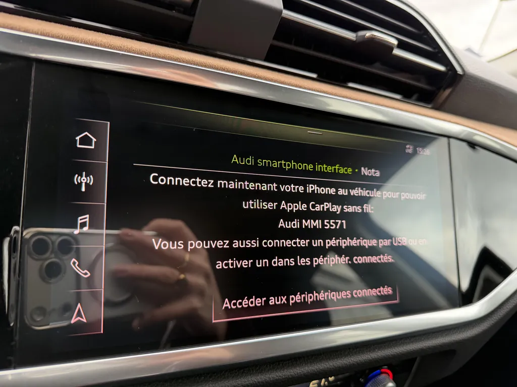 Audi Q3 occasion Le Havre : SUV diesel 150 ch S tronic disponible chez votre concessionnaire à La Frénaye