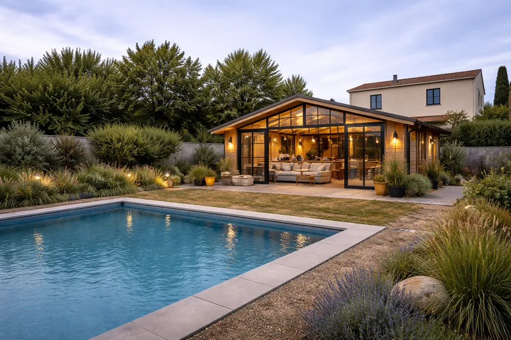 pool-house Saint-Gély-du-Fesc