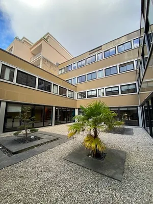 façade immeuble côté patio