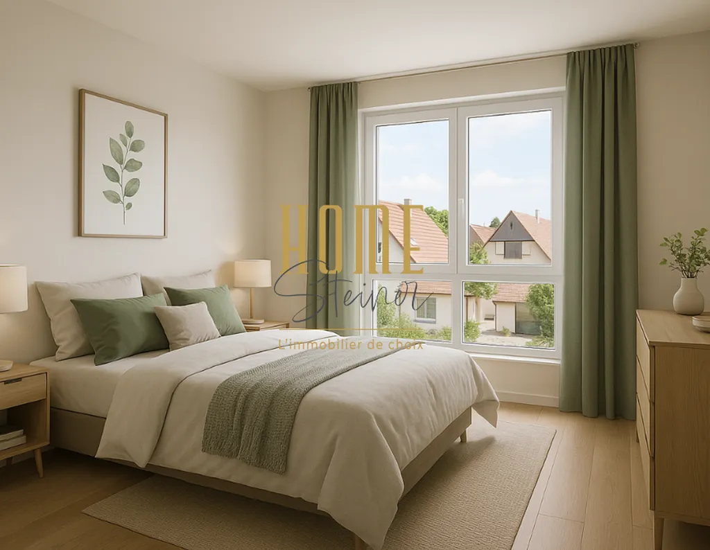 Chambre parentale dans une petite résidence 