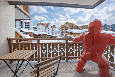 T2 coin montagne d’exception skis aux pieds – 45 m² avec balcons – Cœur de Val Thorens