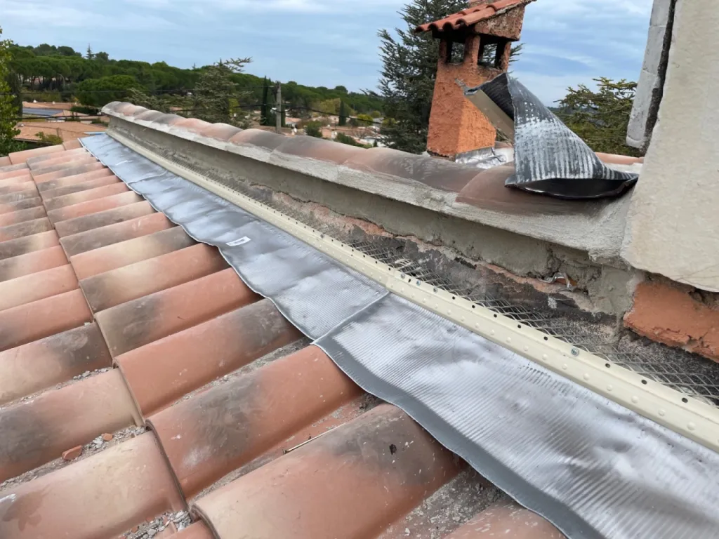 Réfection d’une toiture avec isolation sur Martigues