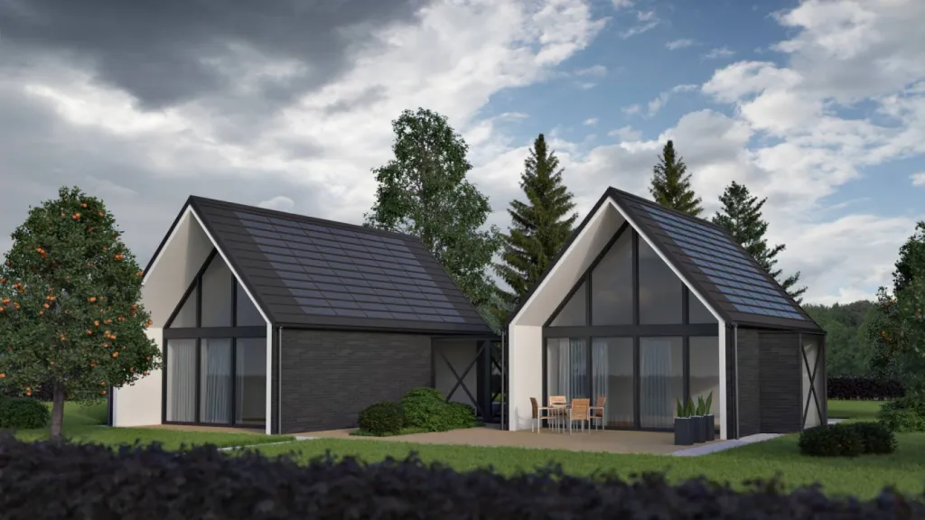 Tuile métalliques photovolatïque Metrotile eQUBE 1