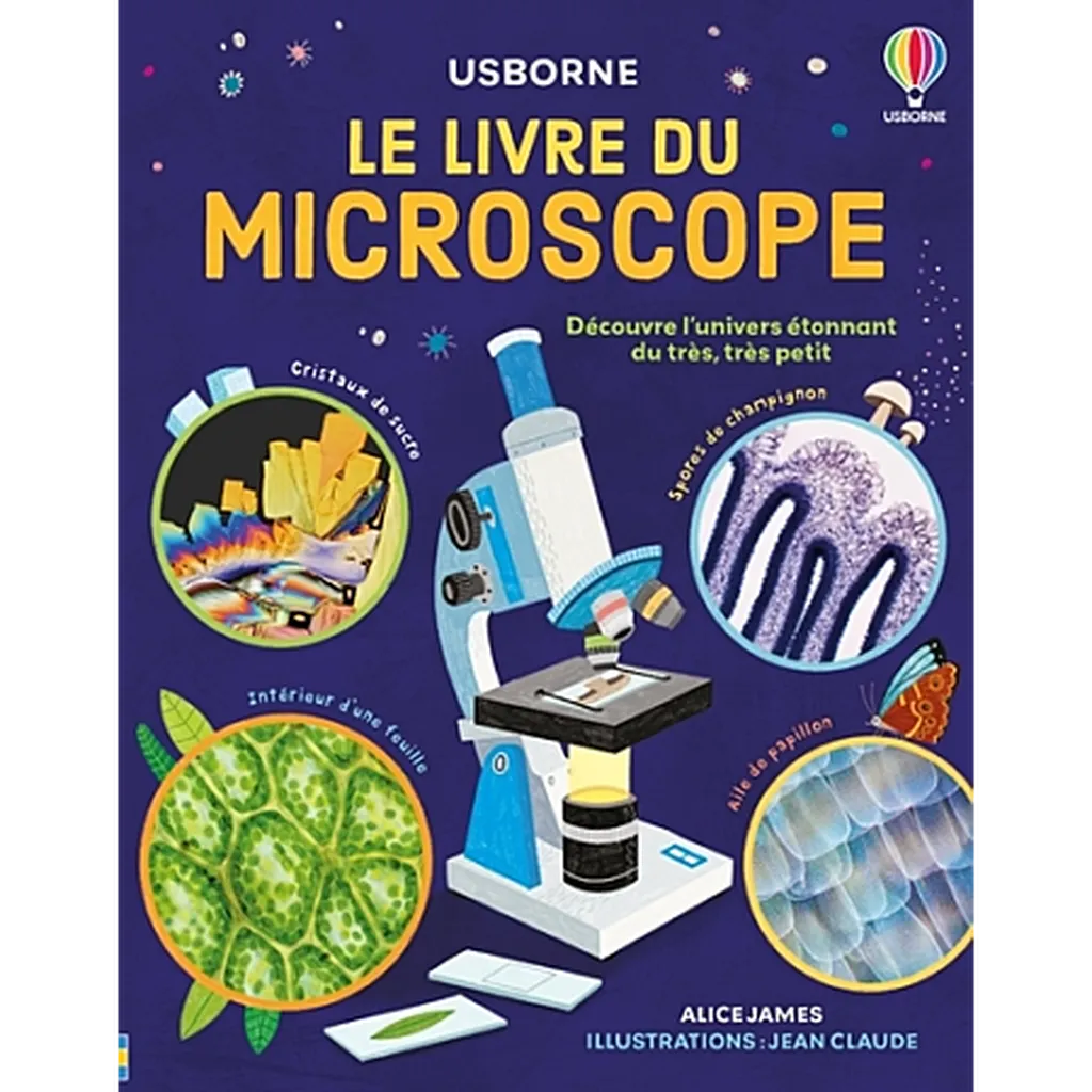 Le Livre du Microscope est indispensable pour s'initier au plaisir de l'observation de l'infiniment petit à l'aide d'un microscope que vous pouvez acheter à Bordeaux.
