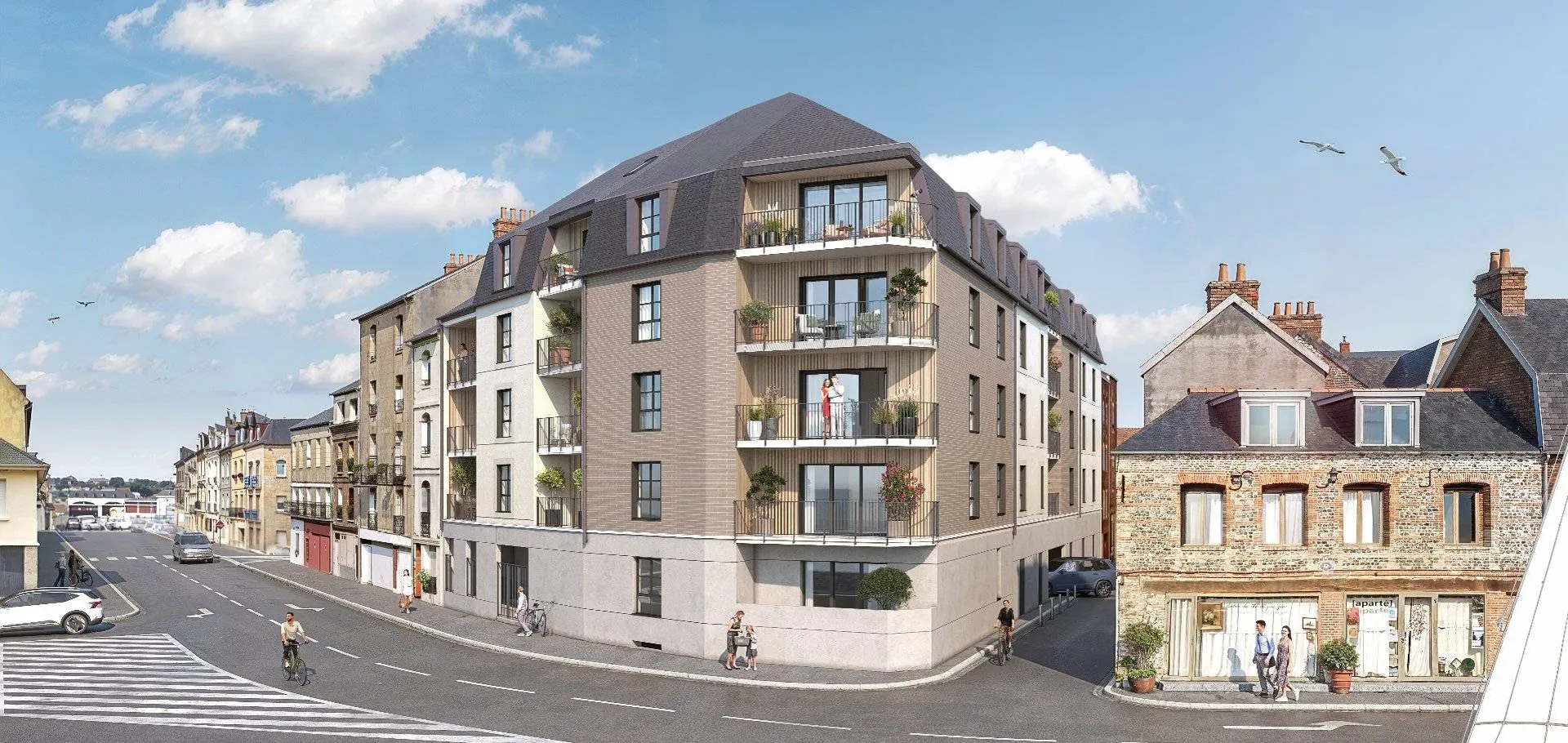 A vendre appartement neuf avec balcon