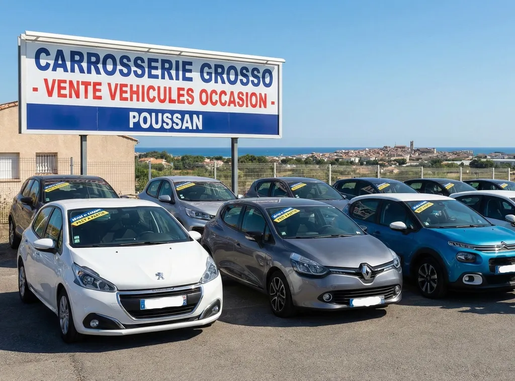 Vente de voiture d'occasion à Poussan proche de Sète