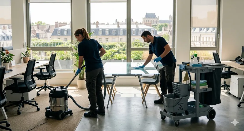 Quel est le prix moyen d'une entreprise de nettoyage de bureaux pour professionnels à Versailles en Yvelines ?