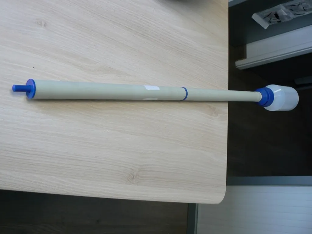 canne de prélèvement plastique