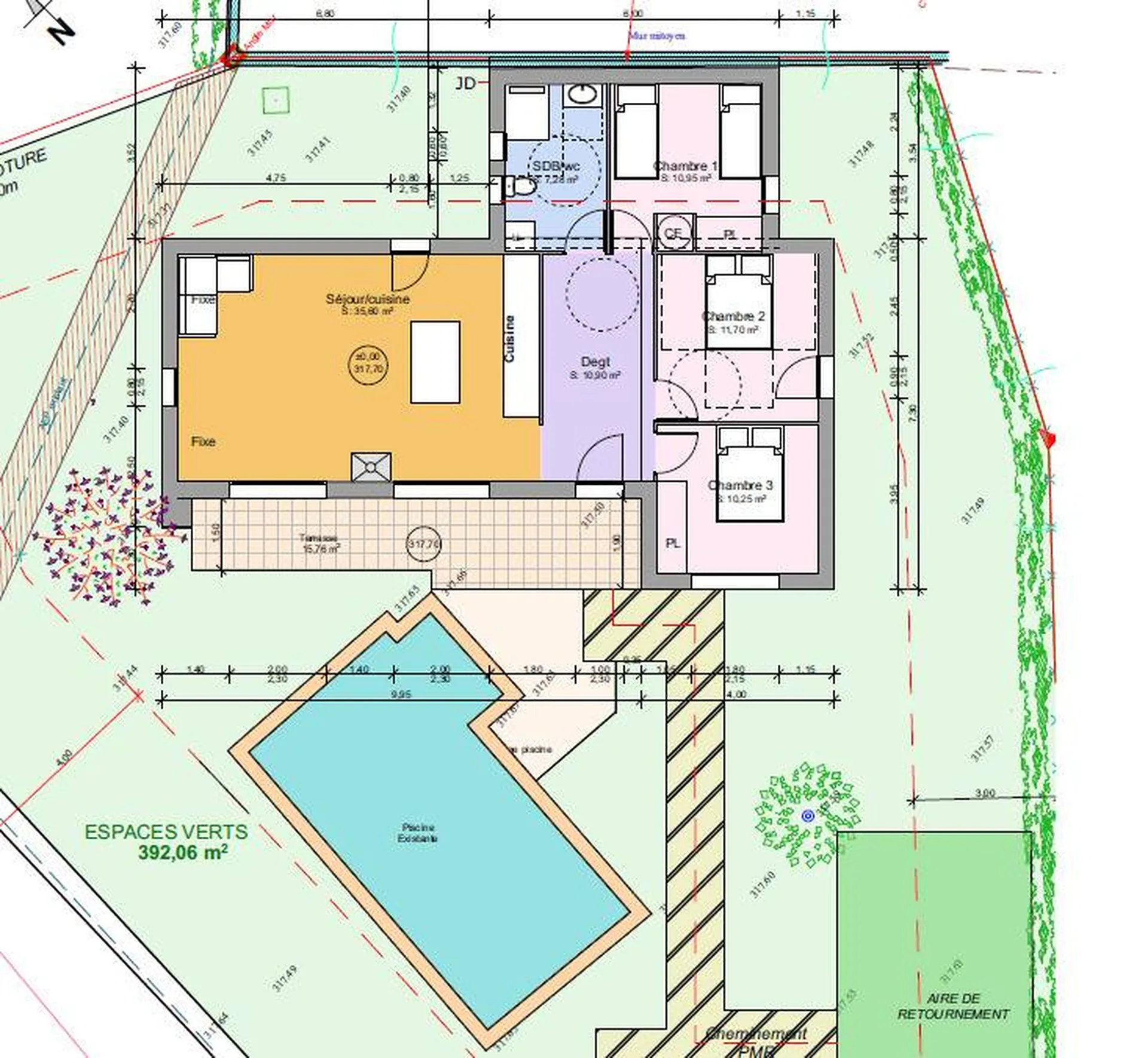 terrain a vendre roquefort la bedoule
