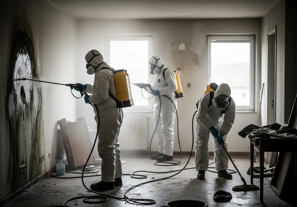 Désinfection et remise en état de logement insalubre à Colmar, Mulhouse et dans le Haut-Rhin