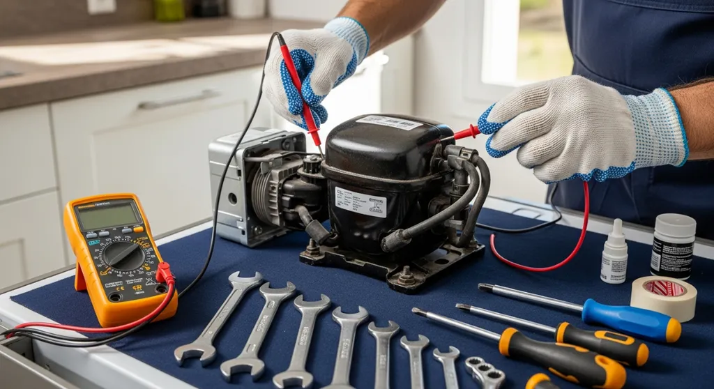 Contacter un professionnel spécialisé dans le dépannage d'appareils électroménagers pour réparer un système frigorifique en panne à Istres proche de Fos sur Mer