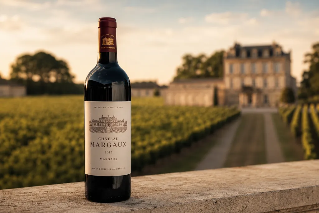 Envoi de bouteilles de Château Margaux à l'international