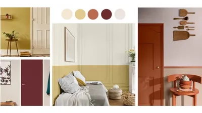 Valénite palette chaleureuse d'ocres réconfortants