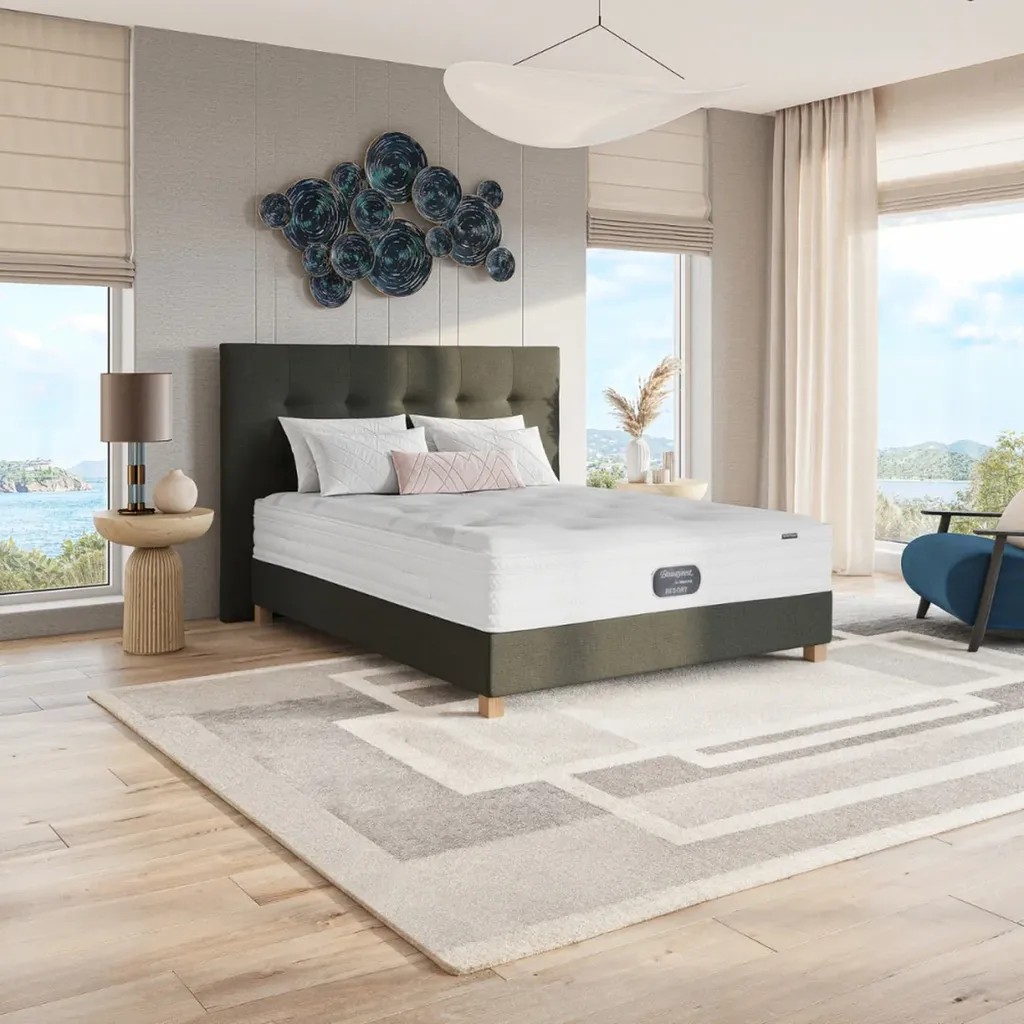 Vente de matelas Beautyrest Resort Island pour un confort hôtelier haut de gamme à Caluire près de Lyon